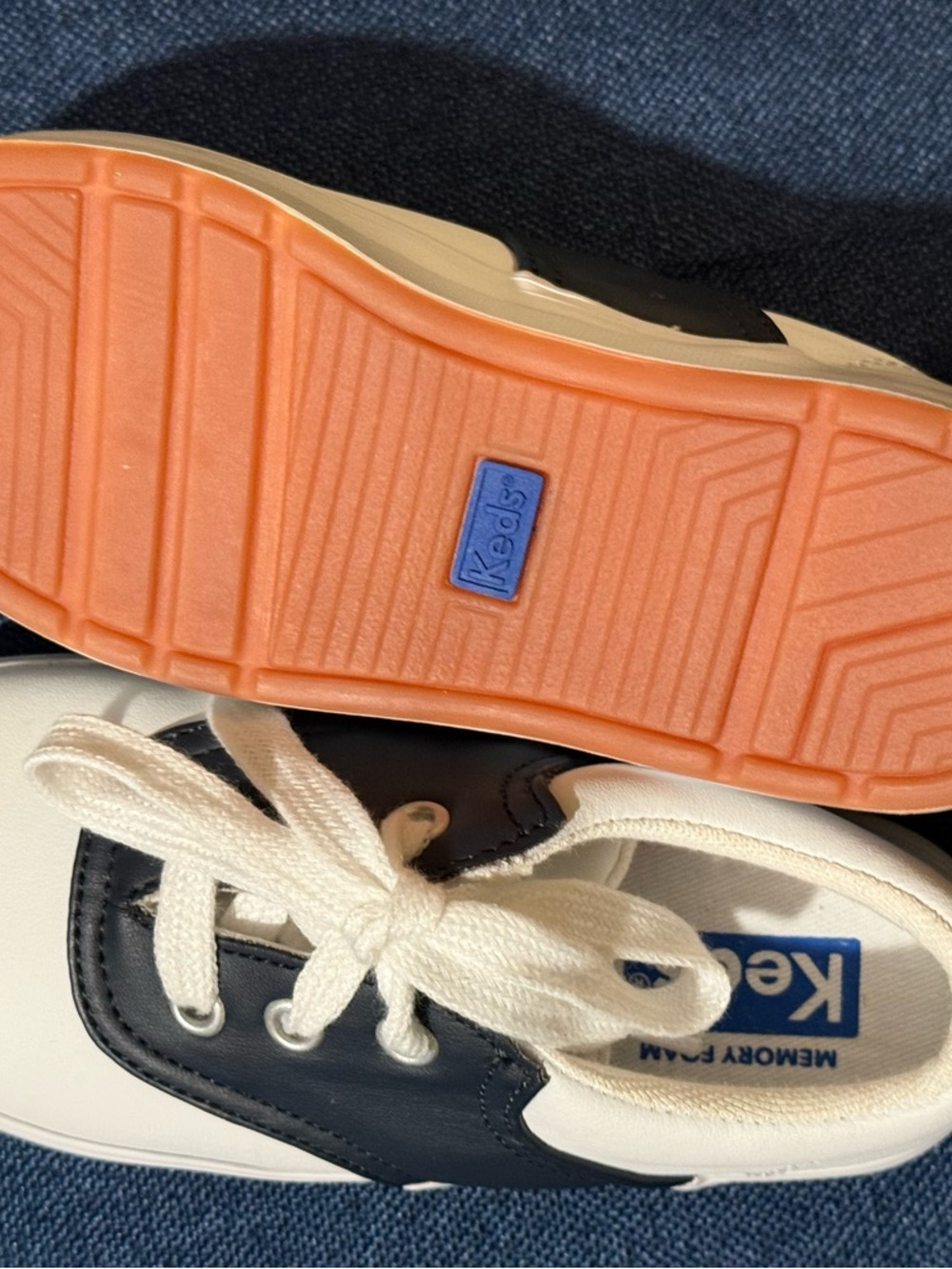 Keds School Days II Leather Saddle Sneakers - NWOT - Size 10M